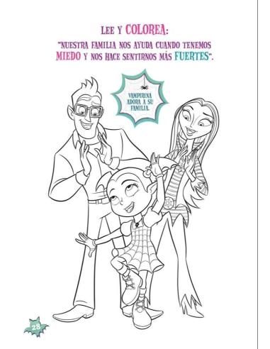 Vampirina. Inteligencia Emocional con Disney. Miedo