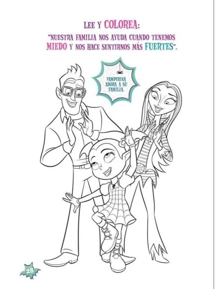 Vampirina. Inteligencia Emocional con Disney. Miedo