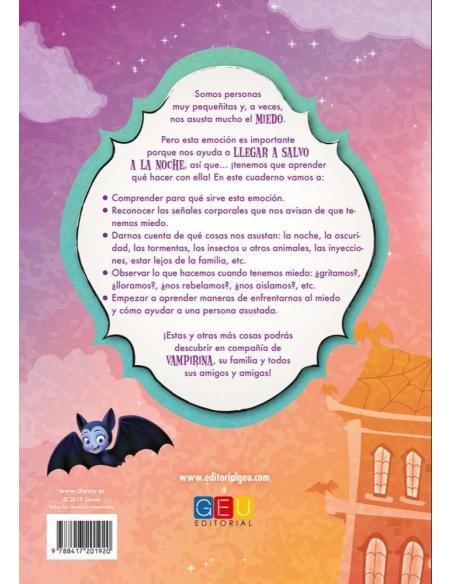 Vampirina. Inteligencia Emocional con Disney. Miedo
