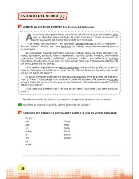 Palabras. Expresión y vocabulario · Nivel 2. Cuaderno 4: Alimentación y salud
