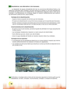 Palabras. Expresión y vocabulario · Nivel 2. Cuaderno 7: Agua, paisaje y clima 2