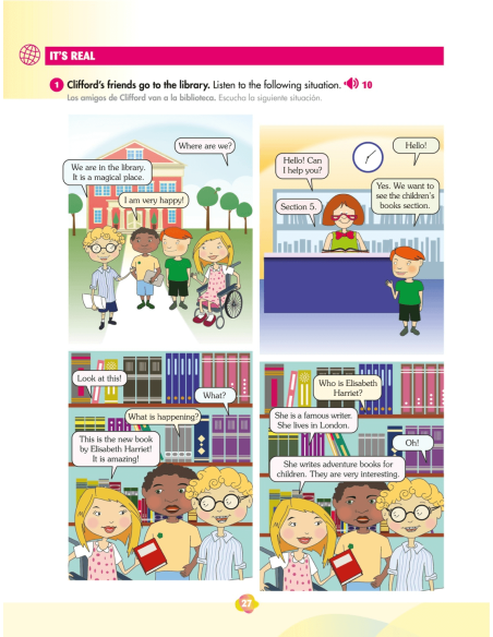 Inglés fácil con Clifford 6.1