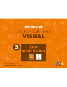 Método de lectoescritura visual 3: Los alimentos 1 2