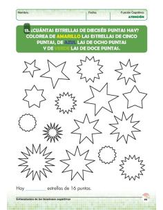 Estimulación de las funciones cognitivas. Nivel 1. Cuaderno 4: Atención 2