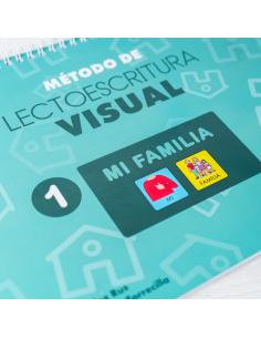 Método de lectoescritura visual 1: Mi familia 2